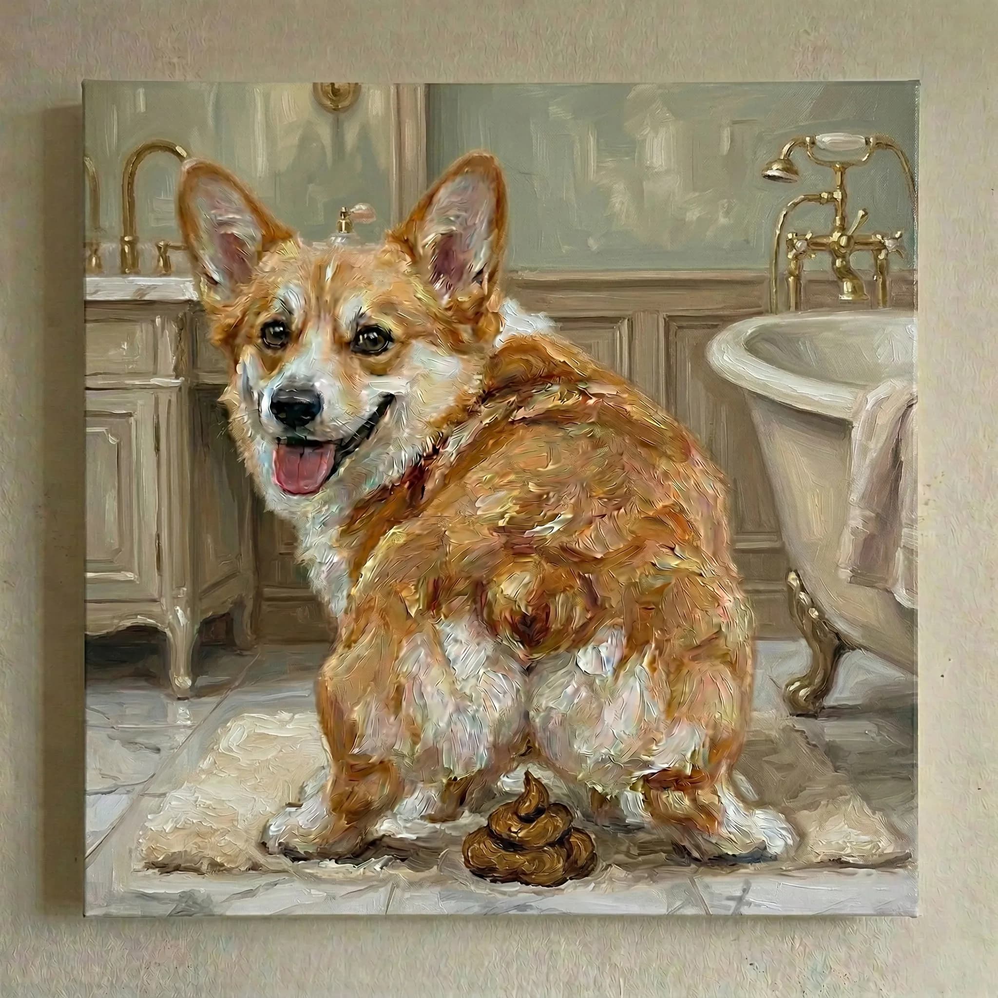 Elegant Palace background, Full Masterpiece poop level